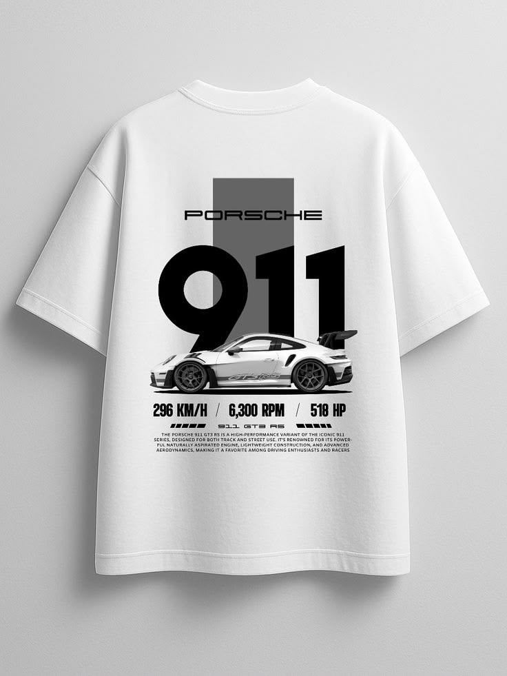 Porsche 911 tee